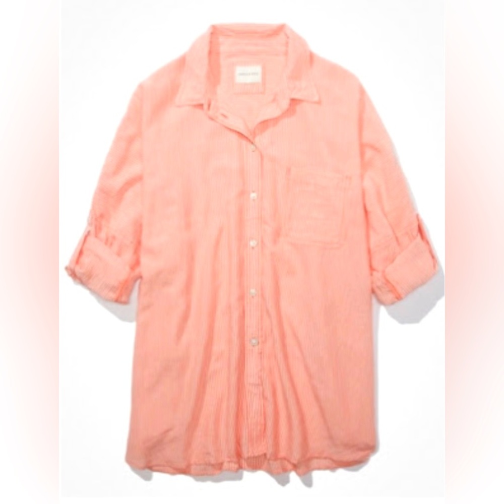 AE Go Big Shirt
Color: Coral
Size: XL
Quantity: 1